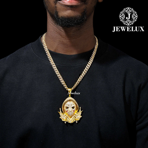 Breloques exclusives de luxe personnalisées en forme de croix, bijoux hip-hop en argent 925 plaqué or, certifiées IGI, unisexe, vente en gros - Product Image 6