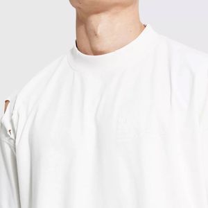 Camisetas para Hombre con Efecto Desgastado Personalizables al por Mayor, de Alta Calidad, 100% Algodón, Transpirables y Ecológicas - Product Image 3