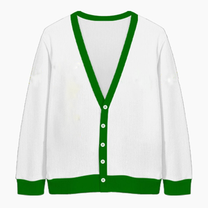 Customized Sorority University Women Knitted Cardigan Long Loose Fit Autumn Winter Soft Anti-Pilling Casual Knit Greek Life - Product Image 3