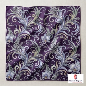 Custom Square Scarves Premium Lightweight Fabric Fashion Accessories OEM Manufacturer Ireland Custom Fabric Products Bulk Supply - Product Image 3
