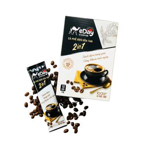 eDay Low-Calorie 3-in-1 Instant Slim Coffee Powder-First Grade 10 Sticks Per Box | Neutral Taste & Customized <b>Label</b> Packaging - Product Image 3