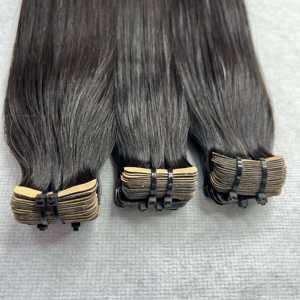 CDYHAIRVN Extensions à bandes de cheveux humains bruts vietnamiens de qualité supérieure, texture lisse et fluide, toutes couleurs - Product Image 2