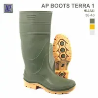 AP <b>Boots</b> TERRA 1 Hijau-Heavy Duty Waterproof PVC Safety <b>Work</b> Rain <b>Boots</b> - Product Image 2