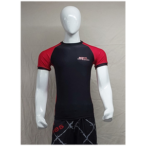 เสื้อรัดกล้ามเนื้อสำหรับ MMA แบบขายส่ง พร้อมเข็มขัด No Gi แบบซับลิเมชั่น  พร้อมโลโก้สั่งทำ ผ้าเนื้อยืด แห้งเร็ว - Product Image 1