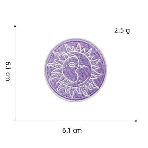 Factory Wholesale Custom Embroidery Patch Die Cut Shape Badge for Jackets Hats Bags Clothing Heat <b>Press</b> Iron On Sew On Fabric - Product Image 2