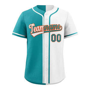 Maillot de baseball style américain à manches courtes, grande taille, fabricant de vêtements d'équipe personnalisés, vêtements de sport de haute qualité, vente en gros - Product Image 6