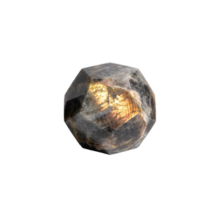 Piedra de Ágata Dodecaedro de Piedra Lunar Negra Natural, Cristal Geométrico, Gema Curativa, Venta al por Mayor - Product Image 2