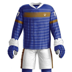 Nuevo conjunto de camiseta y pantalones de hockey sobre hielo para hombre con tela que absorbe la humedad, ligero y duradero, perfecto para actividades deportivas - Product Image 5