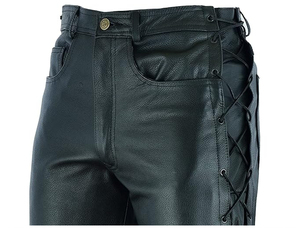 New Stylish Unisex Motorbike Leather Pants Windproof Winter Comfortable Design Touring Outdoor Wear Ankle Length - Product Image 6