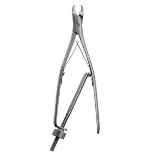 Pinzas Ortopédicas Profesionales Ulrich para Sujeción de Huesos |   Pinza Quirúrgica Curva de 9 mm con Bloqueo de Tornillo, Acero Inoxidable, CE ISO, Marca By Grip - Product Image 1