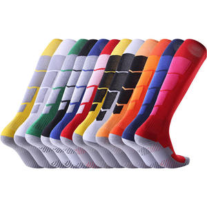 Customized Wholesale Spring <b>Footless</b> Crew <b>Socks</b> <b>Football</b> Adult Anti-slip Sweat-Absorbent Digital Printing Spandex/Nylon - Product Image 1