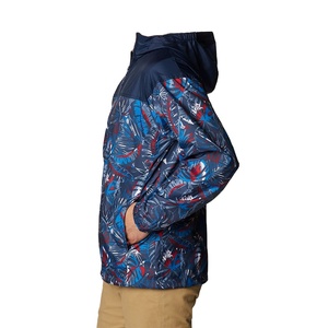 2025แจ็คเก็ตกันลมกันน้ำสำหรับผู้ชาย, แจ็คเก็ตลำลองคอตั้งระบายอากาศและกันลม - Product Image 3