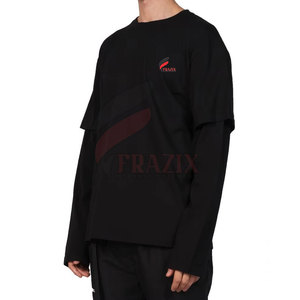 เสื้อเชิ้ตสองชั้น ผ้าบางเบา ระบายอากาศได้ดี ดีไซน์แบบมีชั้นๆ สวมใส่สบาย ตะเข็บเย็บทนทาน ชุดลำลองสำหรับใส่ทุกวัน - Product Image 5