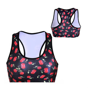 Soutien-gorge de sport sans couture avec impression de logo personnalisé, vêtements de sport respirants de haute qualité, soutien-gorge à bas prix - Product Image 2