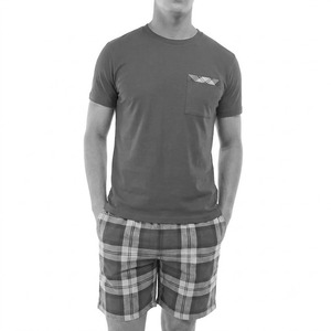 Drawstring Men Casual T Shirt Shorts <b>Set</b> Collection Made Pakistan Wholesale Plus Size Summer Running Gear Casual Style Cotton - Product Image 4