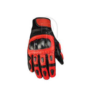 ถุงมือมอเตอร์ไซค์หนังดีไซน์ใหม่สั่งทำพิเศษ ผลิตจากโรงงานมืออาชีพ น้ำหนักเบา - Product Image 4