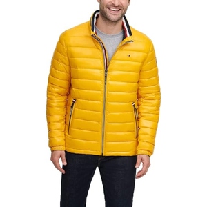 Chaqueta Acolchada Premium para Hombre con Aspecto de Cuero, con Capucha, para Invierno, con Ribete de Piel, Cálida, Informal, para Exteriores, Chaqueta de Moda, Venta al por Mayor OEM - Product Image 4