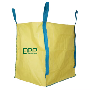 Sac de ciment en vrac géant personnalisé en gros, 0,5 à 2 tonnes, en polypropylène tissé 1400D, construction tubulaire sécurisée - Vente chaude - Product Image 2