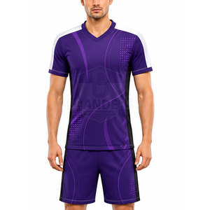<b>Athletic</b> Fit Soccer Uniform Breathable Quick Dry Fabric Ideal For Team Wear Training And Competitive Matches - Product Image 3