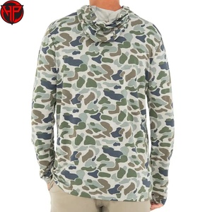 Camisetas de Pesca Personalizadas de Manga Larga al por Mayor, Jersey de Pesca Sublimado, Sudadera con Capucha de Pesca de Manga Larga de Poliéster - Product Image 5