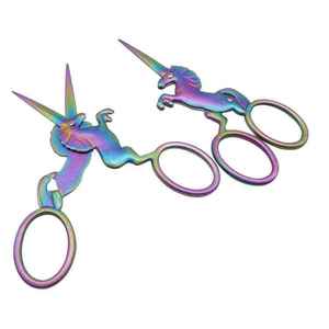 Ciseaux à broder en acier inoxydable, ciseaux à broder et à coudre, motif cheval, mini-ciseaux fantaisie, échantillons gratuits, garantie 2 ans - Product Image 3