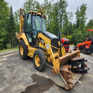 Chargeuse sur pneus Caterpillar CAT 420E d'occasion pour travaux de construction, en excellent état, avec livraison rapide - Product Image 5