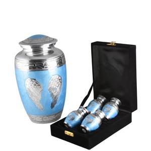High Quality Custom Engraved American Style Aluminium Cremation Urns Enamel Finished <b>Keepsake</b> Adult <b>Pet</b> <b>Ashes</b> Funeral Supplies - Product Image 3