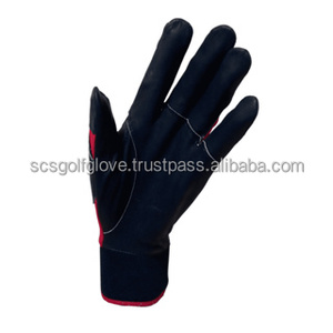 ถุงมือซอฟต์บอลหนังแท้โลโก้ตามสั่งถุงมือเบสบอลสำหรับใช้กลางแจ้ง - Product Image 3