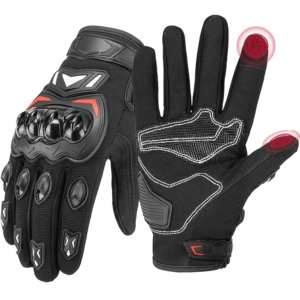High Performance Tactical Motorcycle Riding <b>Gloves</b> <b>Touch</b> <b>Screen</b> Compatible Hard Knuckle Protective Racing <b>Gloves</b> Outdoor Sports - Product Image 1
