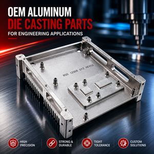 Piezas de Fundición a Presión de Aluminio OEM para Aplicaciones de Ingeniería - Product Image 2