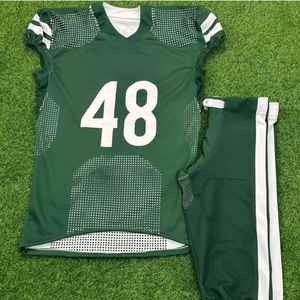 Uniformes Totalmente Personalizados, Transpirables, Talla Personalizada, Cómodos, Alta Calidad, Precio Razonable, Uniforme de Fútbol Americano - Product Image 2