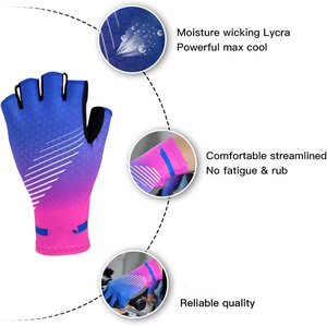 Gants de moto personnalisés pour l'été, gants de motocross, gants de course tout-terrain, gants de BMX, gants de VTT, gants de moto à doigts complets - Product Image 2