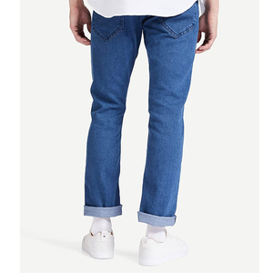 Jeans de Mezclilla para Hombre Hechos Profesionalmente a Bajo Precio, Diseño de Logotipo Personalizado, Servicio OEM de Alta Calidad, Cintura Alta, Corte Ajustado, Impermeables - Product Image 2