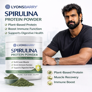 Proteína de Espirulina en Polvo, a Base de Plantas, Antioxidante, Suplemento para la Recuperación Muscular, Vitamina B12, Vida Útil de 24 Meses, Certificado OEM GMP - Product Image 3