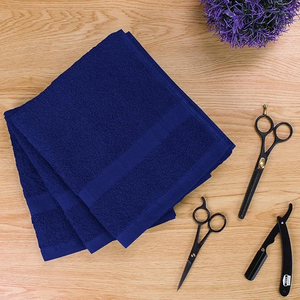 Toallas de Salón de Tela Avanzada, Desechables, Refrescantes, Tejido Jacquard, Resistentes al Calor, de Rápida Absorción, Mezcla de Algodón, Colección Profesional para Barbería - Product Image 4