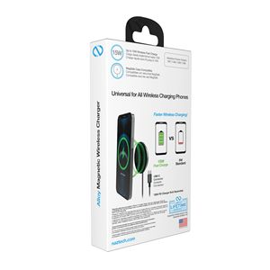 Caricatore Wireless Veloce da 15W in Lega Magnetica per Stazioni di Ricarica - Product Image 3