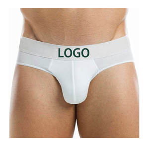 <b>Men's</b> Comfortable Bamboo Fiber Sexy Lace <b>G</b>-<b>String</b> Underwear Bulge Pouch Breathable Panties Logo Classic Bamboo <b>Men's</b> Underwear - Product Image 2