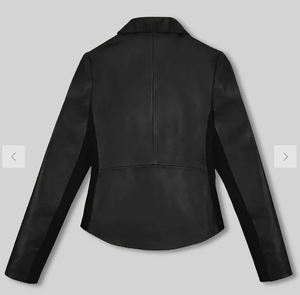 Veste en cuir pour femme modèle 2026, nouvelle mode, veste en cuir coupe-vent noire pour homme et femme, styles personnalisés - Product Image 6