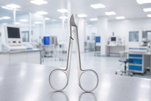 Orthodontic Band Cutting Scissors Manual Stainless Steel <b>Tungsten</b> Carbide Tip Dental Band Removal Cutter Straight Curved Braces - Product Image 3