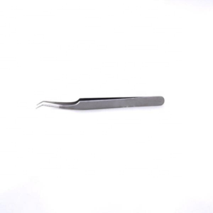 Zullo Professional 45 Degree Eyelash Extension Tweezers | Precision Isolation <b>Tool</b> | Stainless Steel Fiber Tip Perfect Grip - Product Image 1
