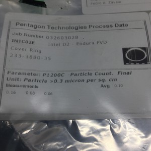 AMAT 0020-22237 ANILLO DE CUBIERTA DE 8 PULGADAS, 156139 - Equipo y Piezas de Semiconductores de Confianza de Global Legacy - Product Image 4