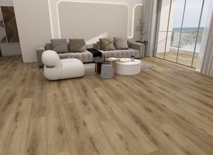Suelo SPC Rígido Moderno VFLOOR, Resistente al Agua, Anti-Rayones, Sistema de Clic, Superficie Grabada, Proyecto Completo - Product Image 1