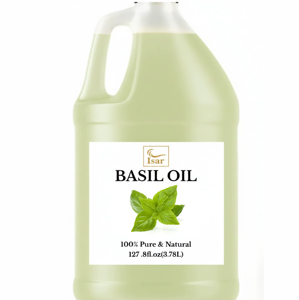 Huile essentielle de basilic pure la plus vendue pour diffuseur, huile de basilic 100% naturelle pour les soins de la peau, l'aromathérapie, le massage et la fabrication de bougies - Product Image 1