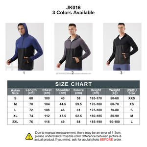 Automne et hiver polaire sport manteau hommes Patchwork coupe-vent chaud cyclisme sweats à capuche à capuche Fitness vêtements de sport - Product Image 2