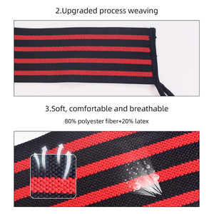 Professional Gym Wrist Wraps Heavy Elastic Support Straps for <b>Bench</b> Press Deadlift Fitness Wrist Wraps - Product Image 6
