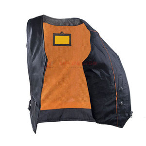 Chaleco de Cuero Transpirable y Duradero de Alta Calidad, Diseño de Logotipo Personalizado, Ropa de Moda, Chaleco de Cuero para Mujer - Product Image 3