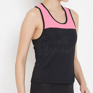 Débardeur décontracté pour femme, tissu extensible léger, séchage rapide et respirant, logo sur le devant, pour le fitness, la course à pied et les sports - Product Image 3