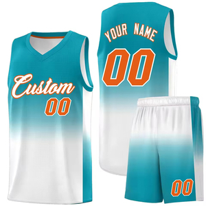 ชุดยูนิฟอร์มบาสเก็ตบอลแบบซับลิเมชั่นสั่งทำ OEM – เสื้อและกางเกงขาสั้นแบบกลับด้านได้ |   ชุดกีฬาระบายอากาศสำหรับคนไซส์ใหญ่ - Product Image 4