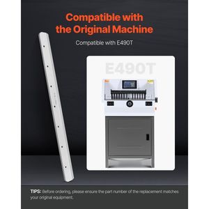 Lama di Ricambio in Acciaio Resistente per Taglierina Professionale E490T, Lama di Alta Qualità - Product Image 3