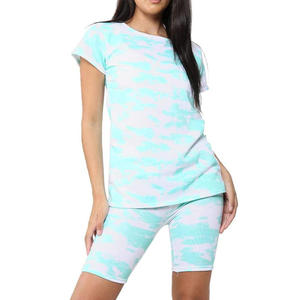 Custom Design Women Sports Wear <b>Set</b> Sweatshirt And Shorts <b>Twin</b> <b>Set</b> / Wholesale Women Two Piece Lightweight Casual Short <b>Set</b> 2026 - Product Image 5